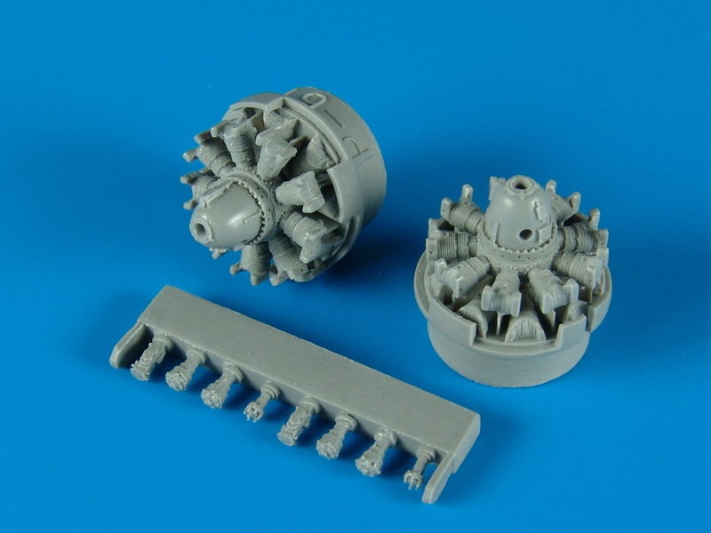 QB72081 P-61A Black Widow engines 1/72